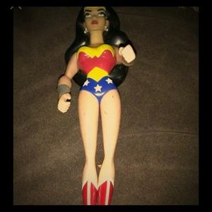 Old vintage wonder woman action figure